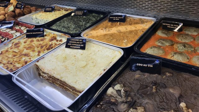 Viandes et poissons cuisinés